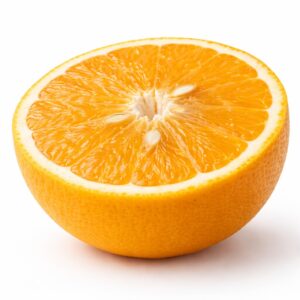 Amanatsu Japanese citrus half cut