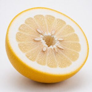 Anseikan Japanese citrus half cut