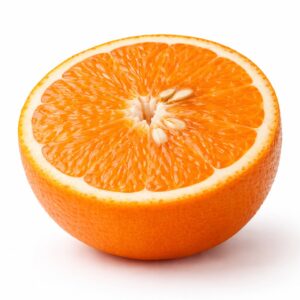 Iyokan Japanese citrus half cut