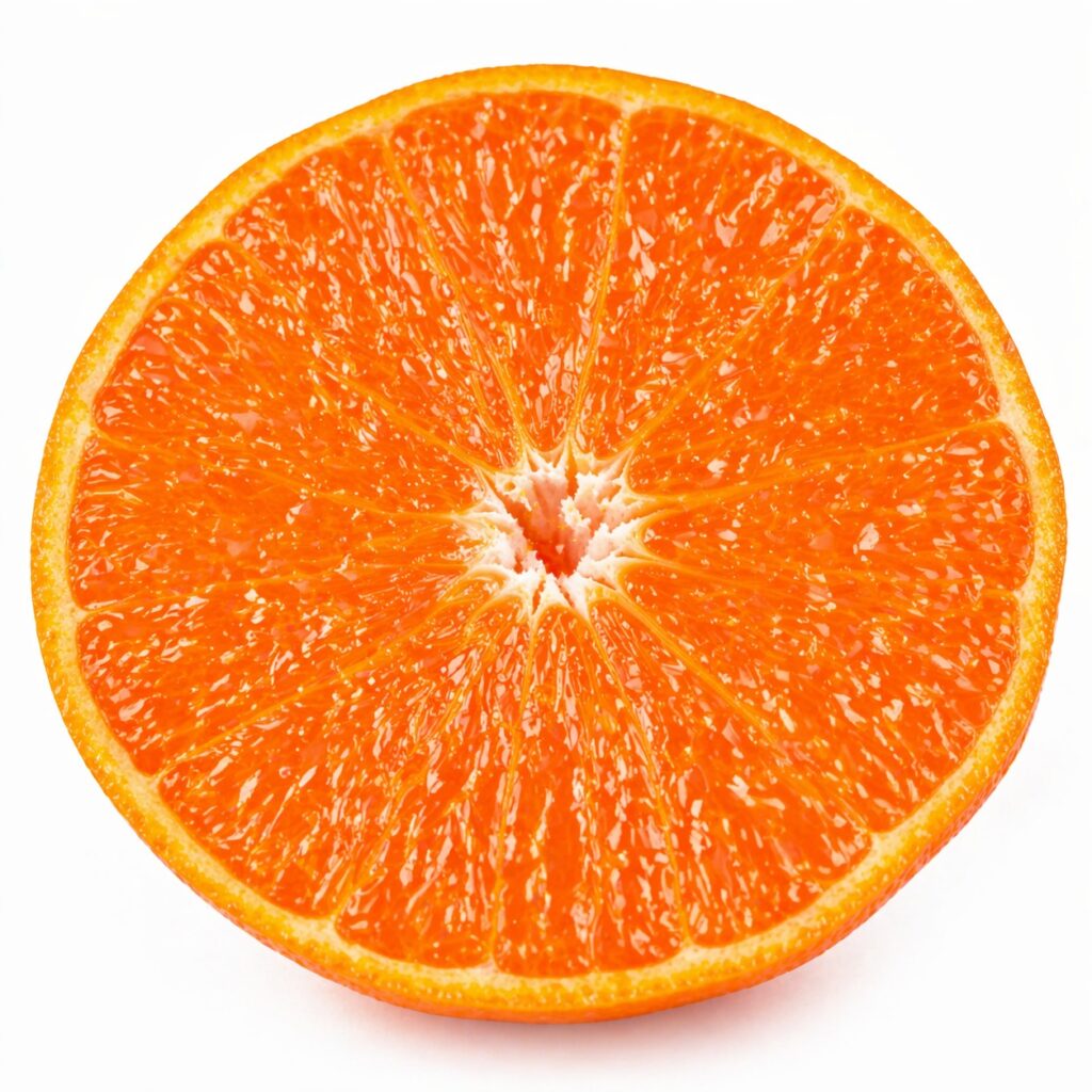 Kanpei Japanese citrus cross section