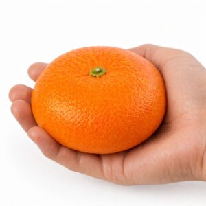 Kanpei Japanese citrus in hand