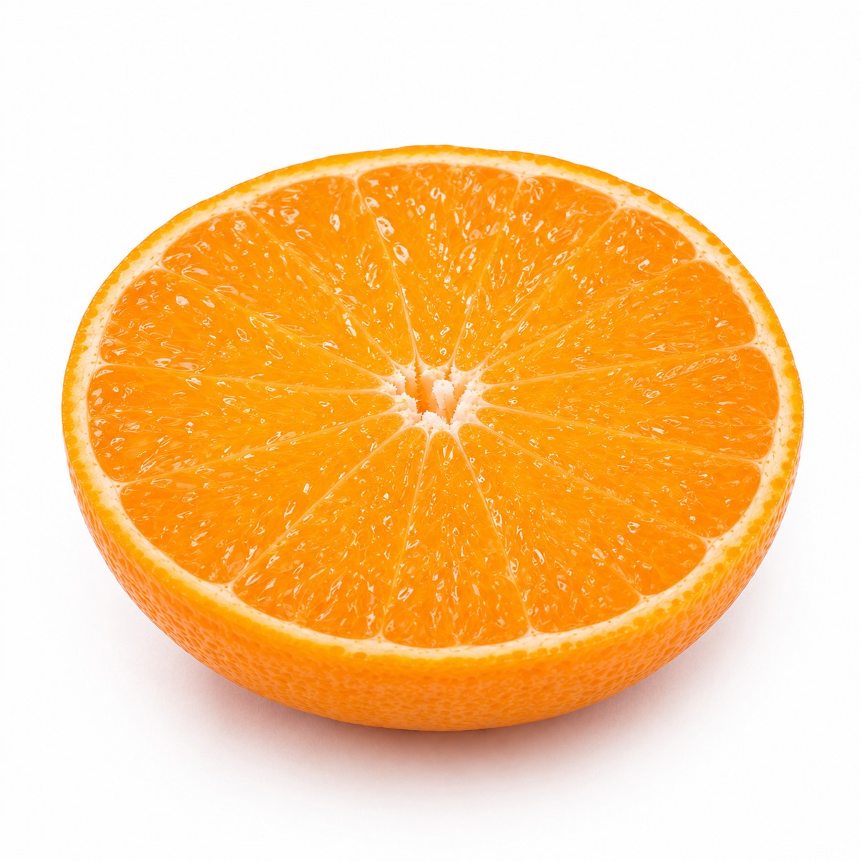 Dekopon Japanese citrus half cut